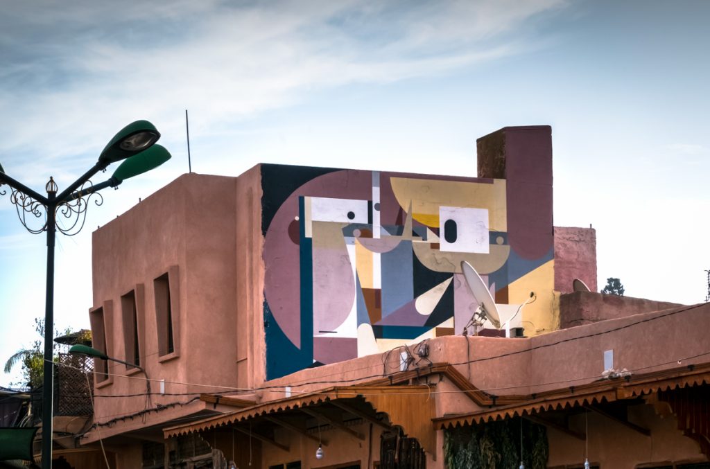 mural - alexey luka - mb6streetart, marrakesh