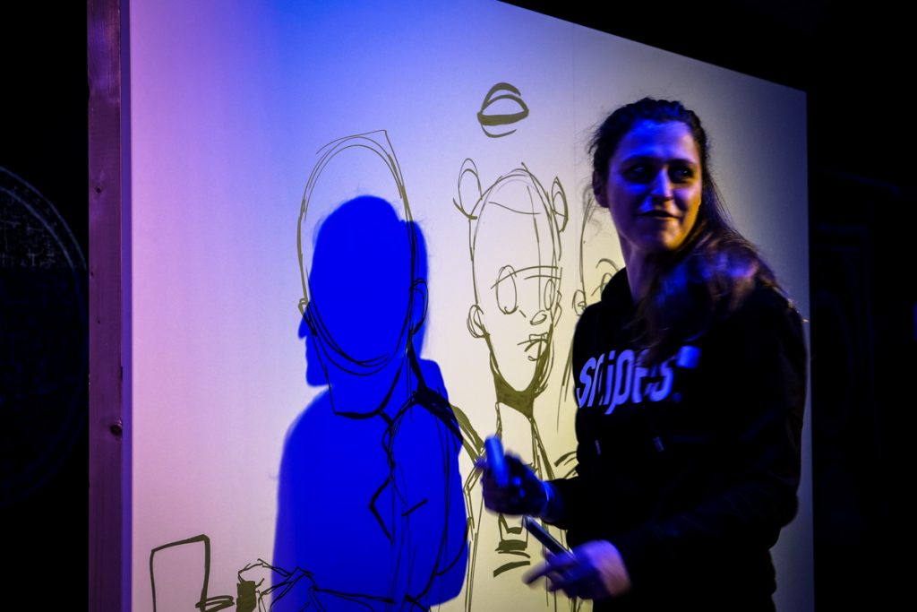 jacky&hide - hidden classic art battle - köln, pin
club bahnhof