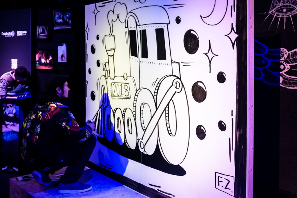 frank zappel - hidden classic art battle - köln, pin
club bahnh