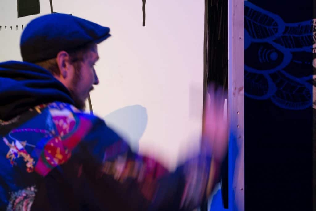 frank zappel - hidden classic art battle - köln, pin
club bahnh