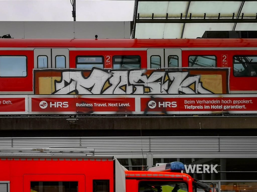 Trainwriting - Graffiti - Köln