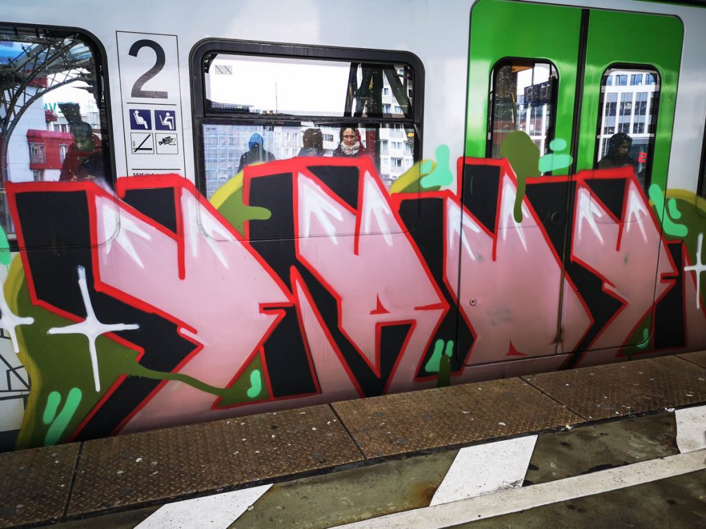 Trainwriting - Graffiti - Köln