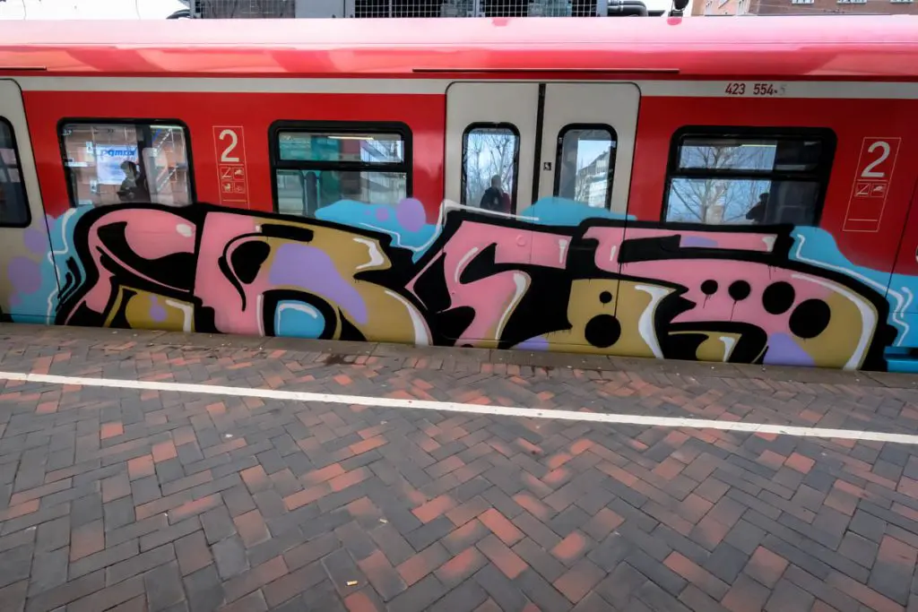Trainwriting - Graffiti - Köln