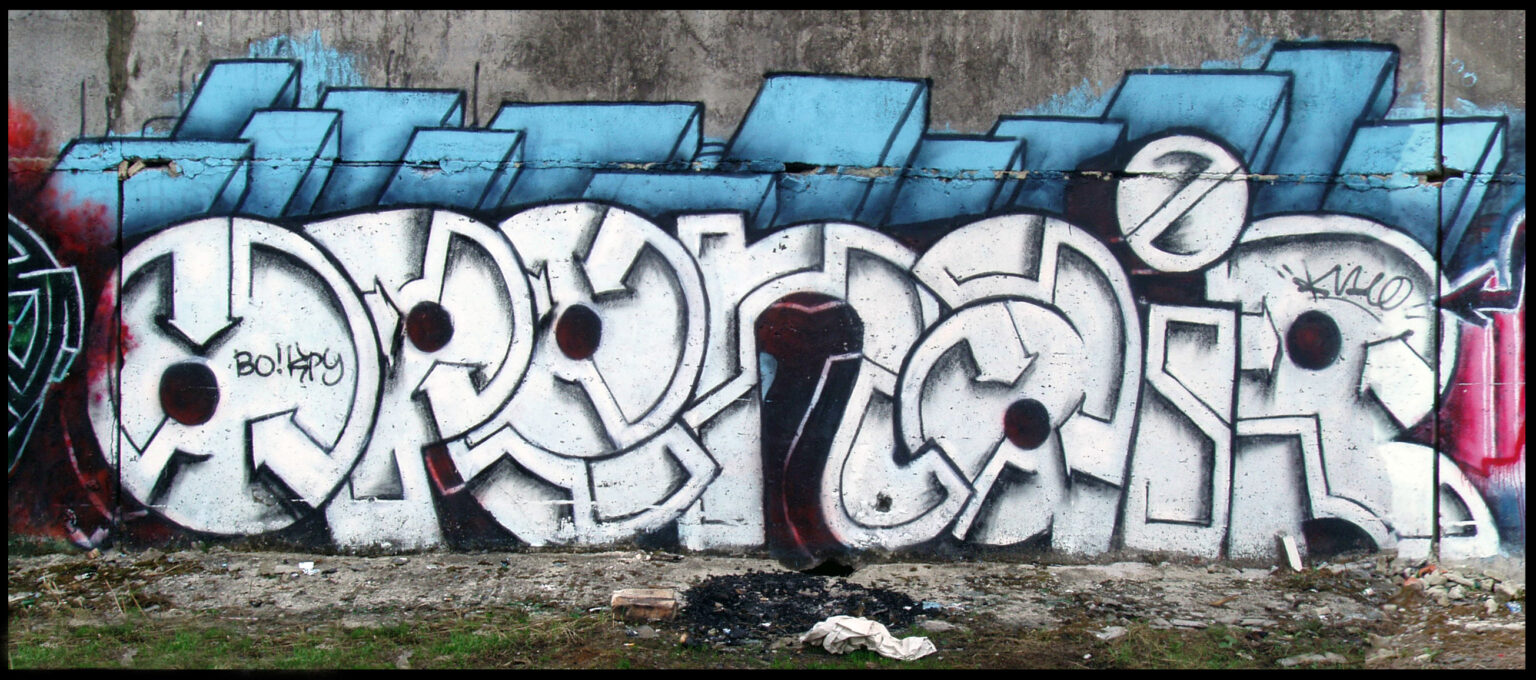 SLAK, konstruktivistisches Graffiti in Russland: Losgelöstheit von ...