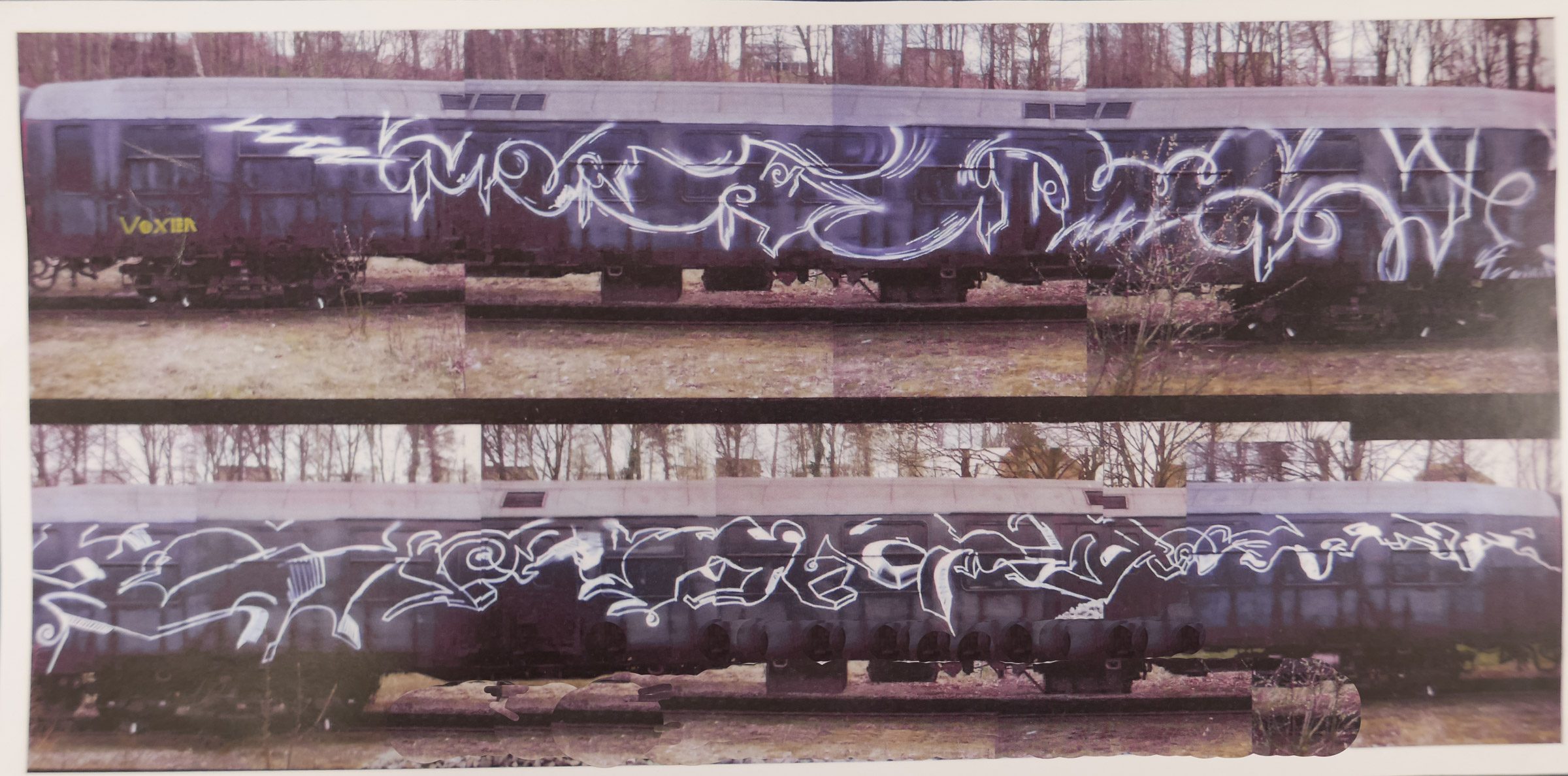 Reventlov Anders Reventlov in Denmark: Automatic script on paper and walls ...